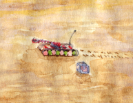 R�sum�. Photocopie et couleurs. D�tail - Diece With U.